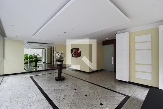 Área Comum - Hall Social de apartamento à venda com 4 quartos, 215m² em Indianópolis, São Paulo