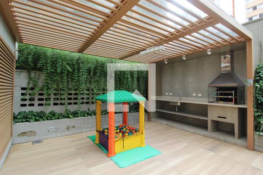 Área Comum - Churrasqueira de apartamento à venda com 4 quartos, 215m² em Indianópolis, São Paulo
