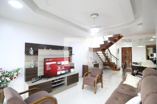Sala 1 de apartamento à venda com 4 quartos, 280m² em Taquara, Rio de Janeiro