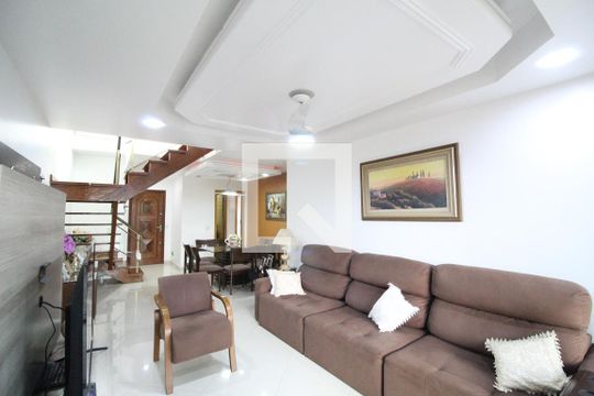 Sala 1 de apartamento à venda com 4 quartos, 280m² em Taquara, Rio de Janeiro