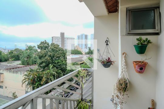 Varanda de apartamento para alugar com 2 quartos, 70m² em Vila Camargo, São Bernardo do Campo