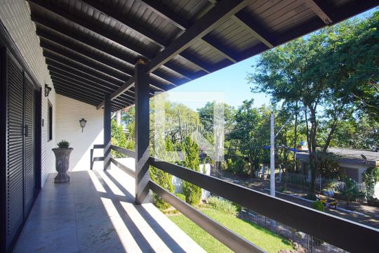 Varanda da Sala de casa para alugar com 3 quartos, 271m² em Boa Vista, Novo Hamburgo