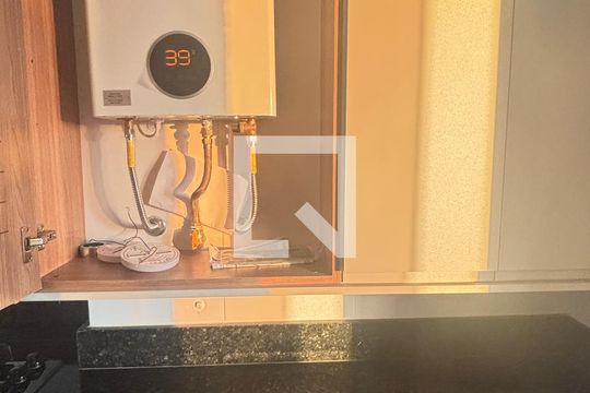 Área de Serviço de apartamento à venda com 2 quartos, 57m² em Vila Valparaíso, Santo André
