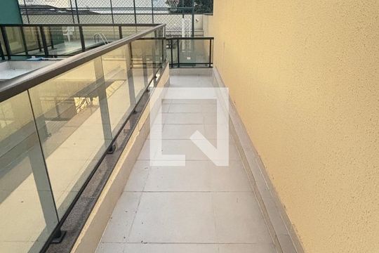 Área comum de apartamento à venda com 2 quartos, 57m² em Vila Valparaíso, Santo André