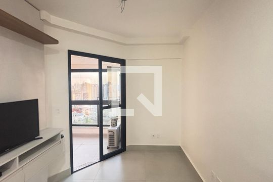 Sala  de apartamento à venda com 2 quartos, 57m² em Vila Valparaíso, Santo André
