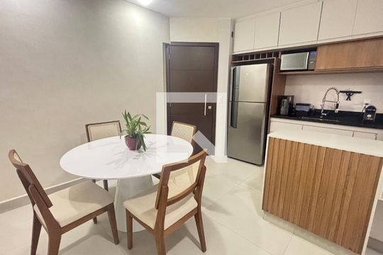 Sala  de apartamento à venda com 2 quartos, 57m² em Vila Valparaíso, Santo André