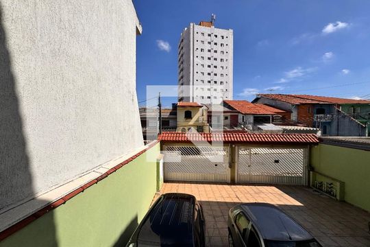 Vista da sala de apartamento à venda com 2 quartos, 64m² em Jardim Santo Antônio, Santo André