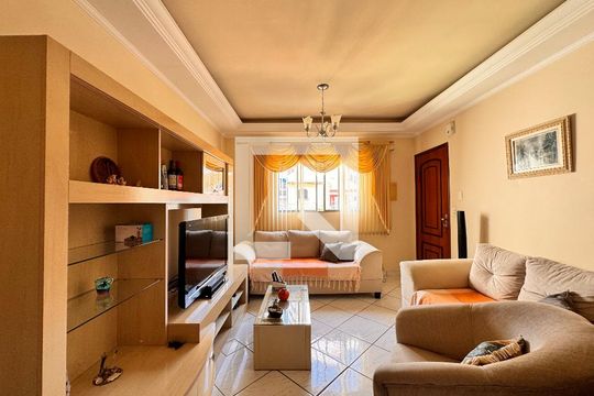 Sala de apartamento à venda com 2 quartos, 64m² em Jardim Santo Antônio, Santo André