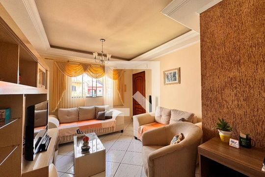 Sala de apartamento à venda com 2 quartos, 64m² em Jardim Santo Antônio, Santo André