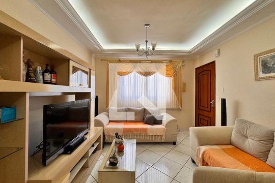 Sala de apartamento à venda com 2 quartos, 64m² em Jardim Santo Antônio, Santo André