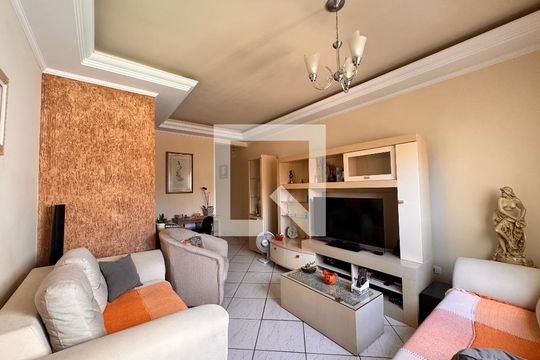 Sala de apartamento à venda com 2 quartos, 64m² em Jardim Santo Antônio, Santo André