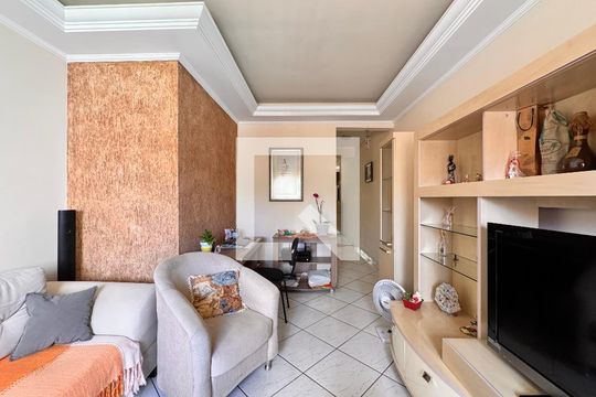 Sala de apartamento à venda com 2 quartos, 64m² em Jardim Santo Antônio, Santo André