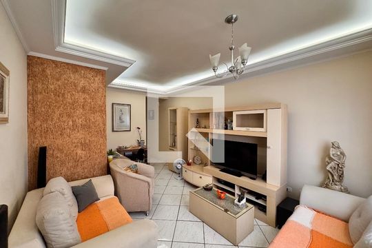 Sala de apartamento à venda com 2 quartos, 64m² em Jardim Santo Antônio, Santo André