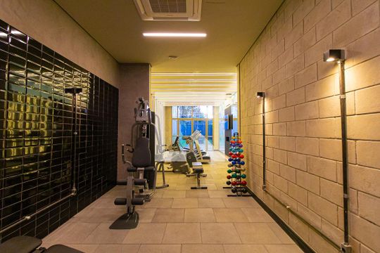 Área comum - Academia de kitnet/studio para alugar com 1 quarto, 27m² em Consolação, São Paulo