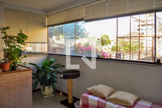 Varanda da Sala de apartamento à venda com 1 quarto, 98m² em Tristeza, Porto Alegre