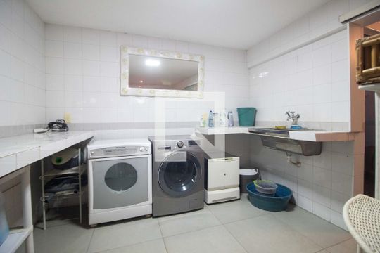 Área de serviço de casa para alugar com 6 quartos, 250m² em Lagoa, Rio de Janeiro