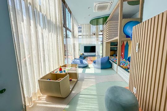 Área comum de apartamento à venda com 3 quartos, 167m² em Botafogo, Rio de Janeiro