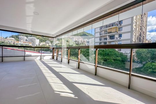 Varanda da Sala de apartamento à venda com 3 quartos, 167m² em Botafogo, Rio de Janeiro