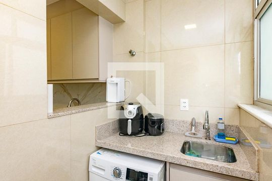 Área de Serviço de apartamento à venda com 2 quartos, 66m² em Buritis, Belo Horizonte