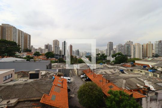 Sacada da Varanda da Suíte de apartamento à venda com 3 quartos, 87m² em Campestre, Santo André