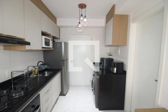 Cozinha de apartamento à venda com 1 quarto, 31m² em Casa Verde, São Paulo