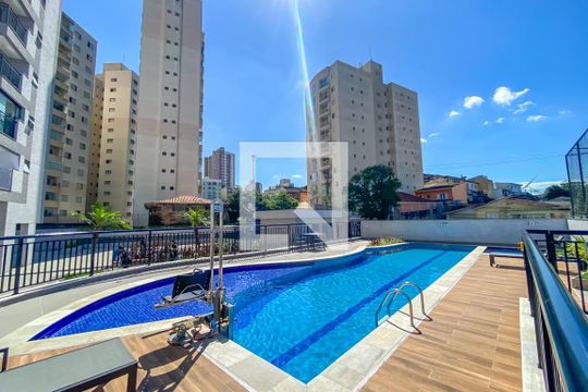 Área comum - Piscina de apartamento à venda com 2 quartos, 48m² em Vila Joao Basso, São Bernardo do Campo