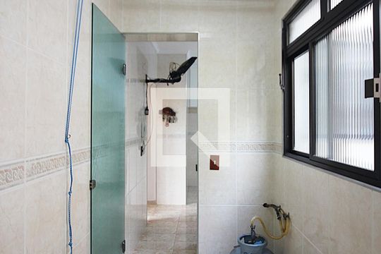 Área de Serviço de apartamento à venda com 3 quartos, 196m² em Vila Caminho do Mar, São Bernardo do Campo