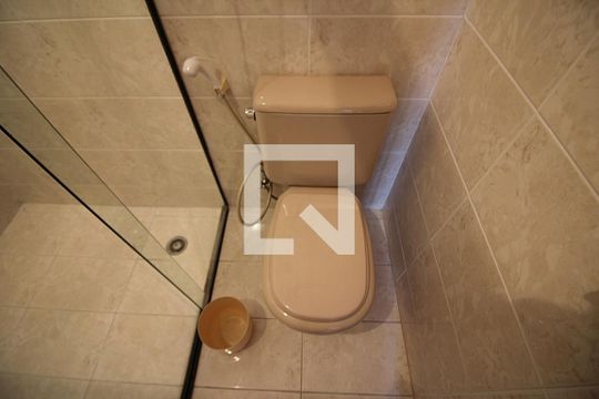 Banheiro da Suíte de apartamento à venda com 3 quartos, 196m² em Vila Caminho do Mar, São Bernardo do Campo