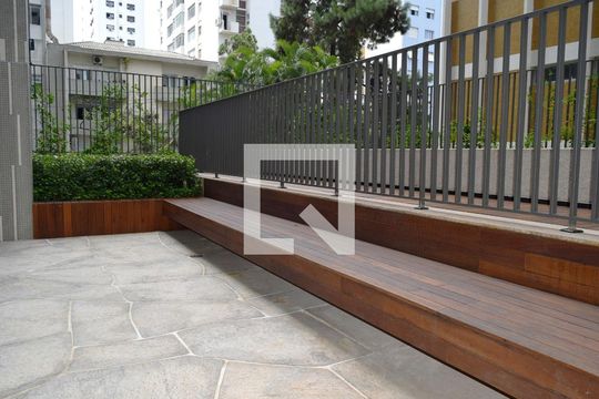 Área comum de kitnet/studio à venda com 1 quarto, 24m² em Jardim Paulista, São Paulo