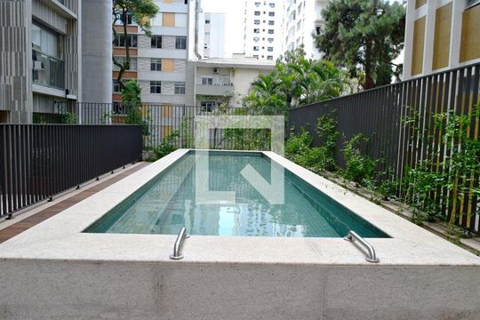 Área comum de kitnet/studio à venda com 1 quarto, 24m² em Jardim Paulista, São Paulo