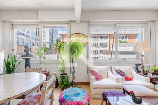 Sala de apartamento à venda com 2 quartos, 84m² em Moinhos de Vento, Porto Alegre