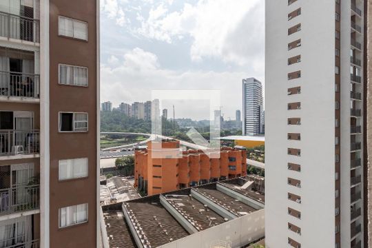 Vista do Quarto de apartamento à venda com 1 quarto, 30m² em Jardim Caravelas, São Paulo