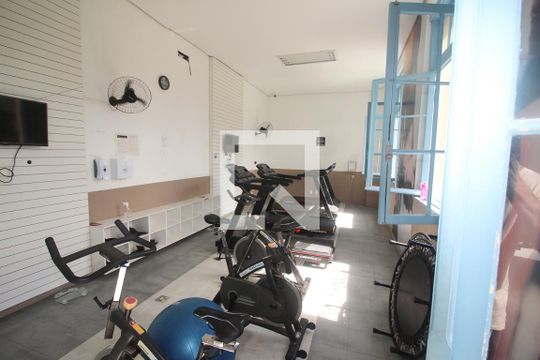 Área comum - Academia de apartamento à venda com 3 quartos, 69m² em Teresópolis, Porto Alegre