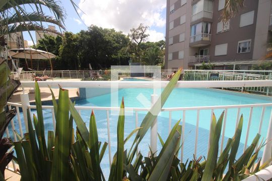 Área comum - Piscina de apartamento à venda com 3 quartos, 69m² em Teresópolis, Porto Alegre