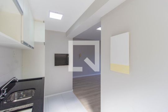 Cozinha e Área de Serviço de apartamento para alugar com 3 quartos, 76m² em Marechal Rondon , Canoas