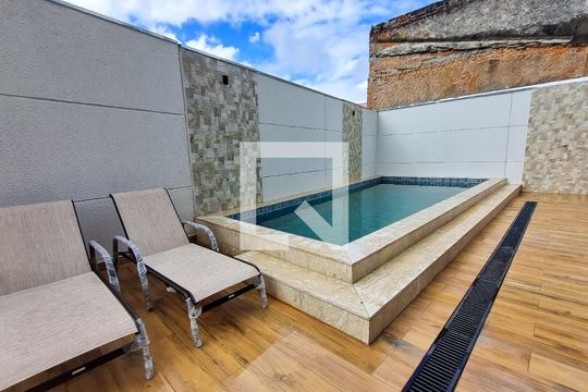 Área comum - Churrasqueira de kitnet/studio à venda com 1 quarto, 31m² em Jardim Monte Kemel, São Paulo