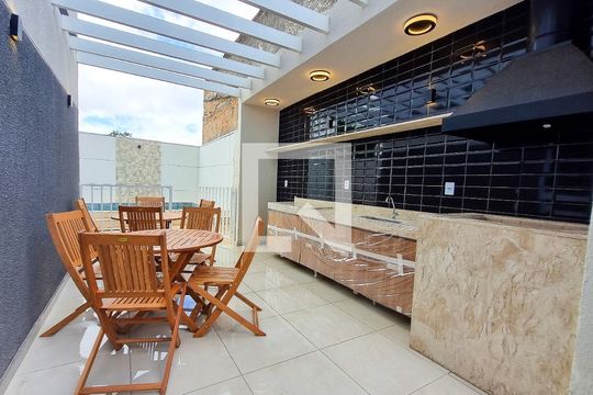 Área comum - Churrasqueira de kitnet/studio à venda com 1 quarto, 31m² em Jardim Monte Kemel, São Paulo