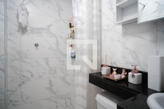 Banheiro de apartamento à venda com 2 quartos, 41m² em Vila Nova Savoia, São Paulo