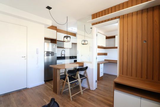 Sala de apartamento para alugar com 2 quartos, 33m² em Barra Funda, São Paulo