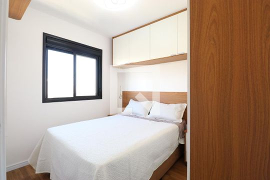Quarto 2 de apartamento para alugar com 2 quartos, 33m² em Barra Funda, São Paulo