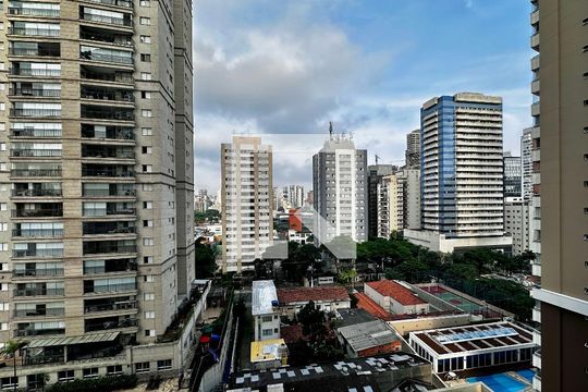 Vista Área de Serviço de apartamento à venda com 1 quarto, 49m² em Vila Gertrudes, São Paulo