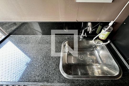 Área de Serviço de apartamento à venda com 1 quarto, 49m² em Vila Gertrudes, São Paulo