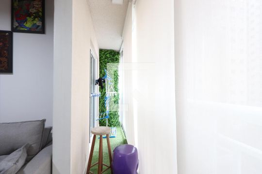 Varanda de apartamento à venda com 1 quarto, 31m² em Vila Ema, São Paulo