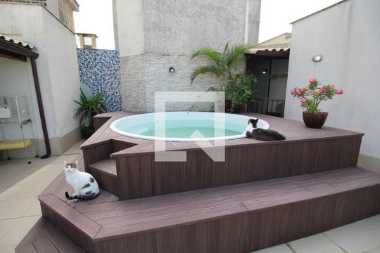 Área Externa - Piscina de apartamento à venda com 2 quartos, 127m² em Jacarepaguá, Rio de Janeiro