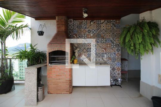 Área Externa - Churrasqueira de apartamento à venda com 2 quartos, 127m² em Jacarepaguá, Rio de Janeiro