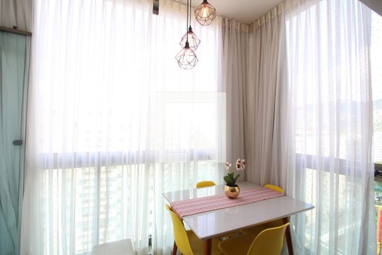 Sala - Varanda de apartamento à venda com 2 quartos, 127m² em Jacarepaguá, Rio de Janeiro