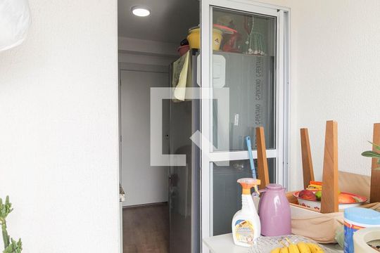 Varanda da Cozinha de apartamento à venda com 2 quartos, 32m² em Cidade Antônio Estêvão de Carvalho, São Paulo