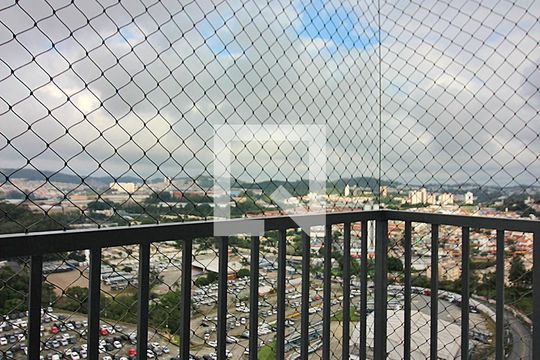 Varanda da Sala de apartamento para alugar com 2 quartos, 42m² em Bairro dos Casa, São Bernardo do Campo