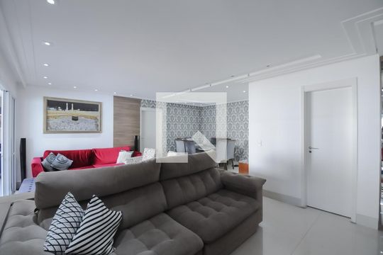 Sala de apartamento para alugar com 3 quartos, 147m² em Baeta Neves, São Bernardo do Campo