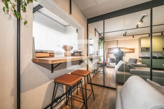Studio de kitnet/studio à venda com 1 quarto, 32m² em Campo Belo, São Paulo